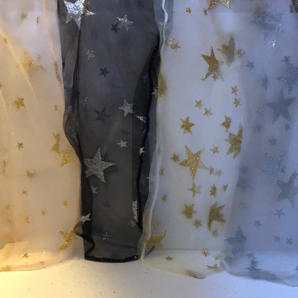 Transparent Mesh Sparkle Socks Lot 3 Pair for $12 - Picture 6 of 6